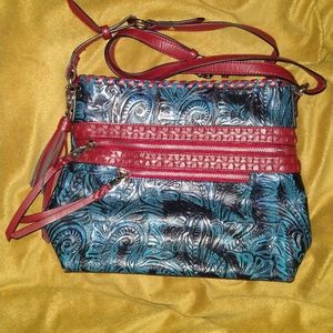 MC Mark Chantel Embossed Purse